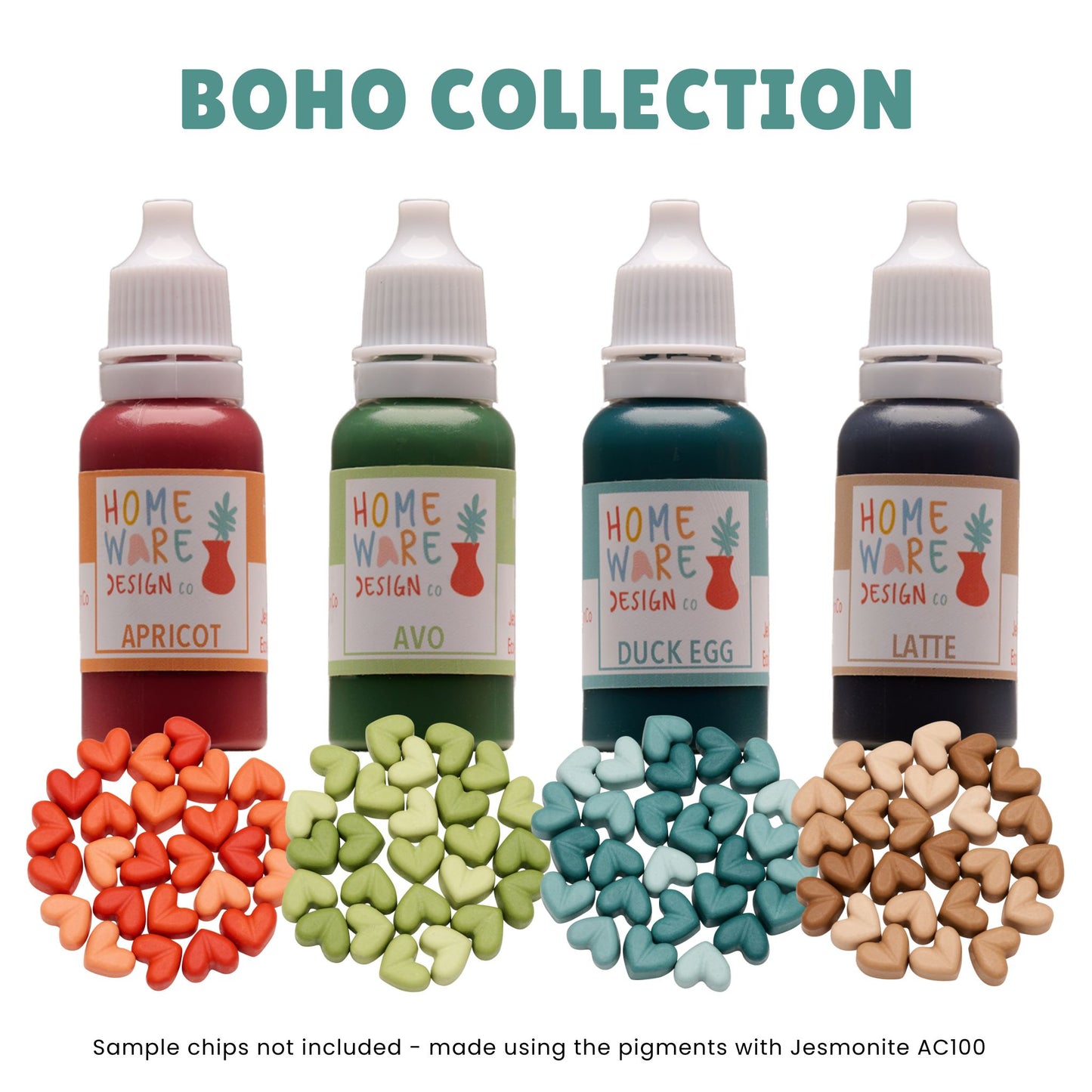 BOHO COLLECTION - Earthy Colour Pigments