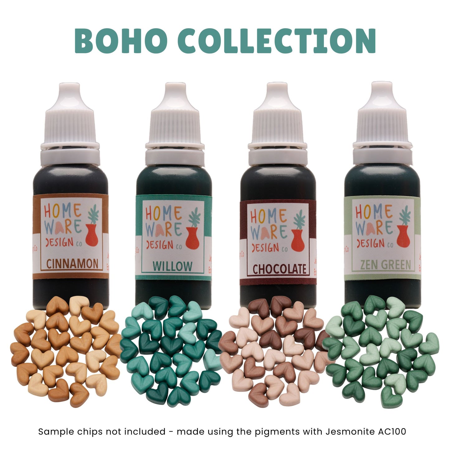 BOHO COLLECTION - Earthy Colour Pigments