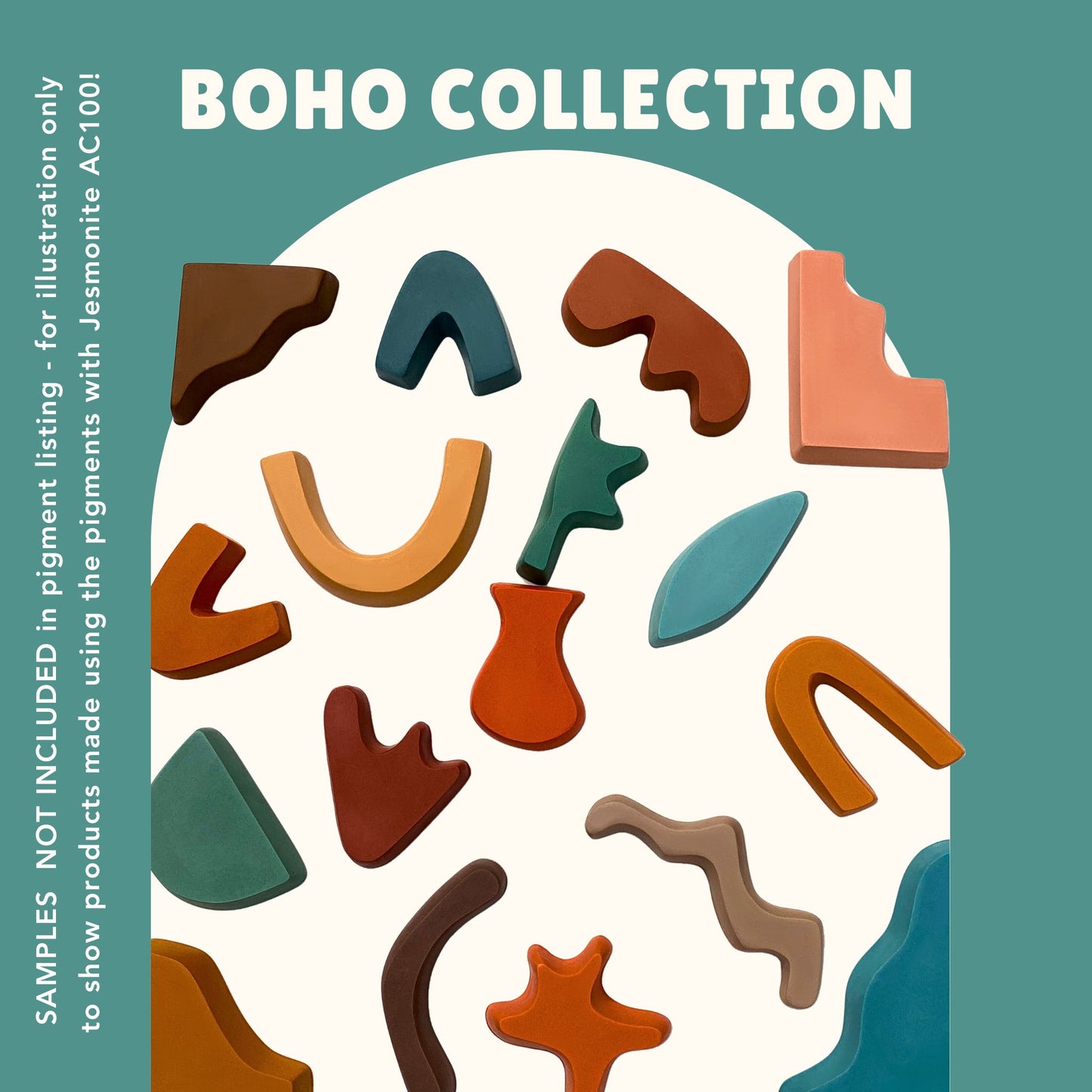 BOHO COLLECTION - Earthy Colour Pigments