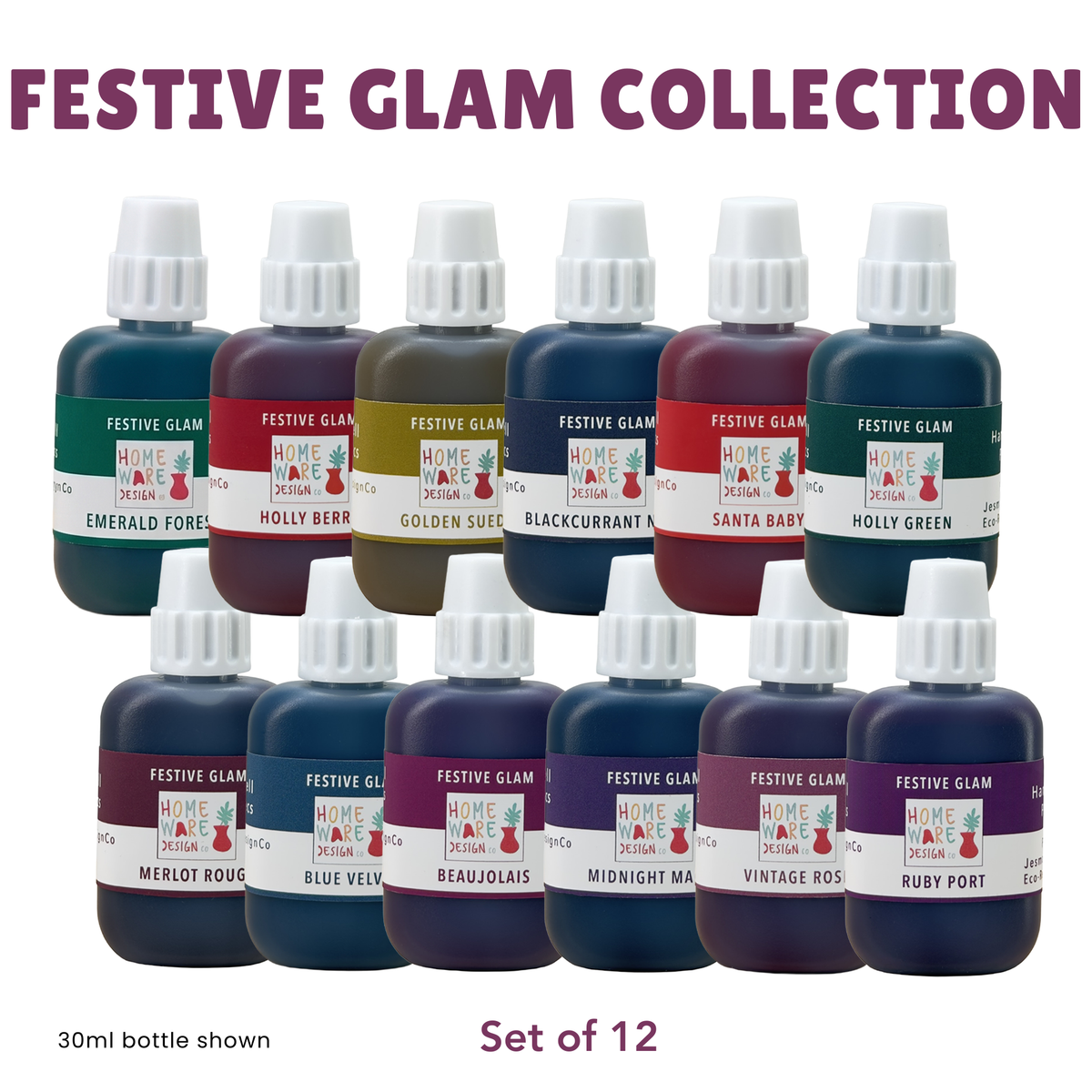 FESTIVE GLAM COLLECTION - Sophisticated Colour Pigments