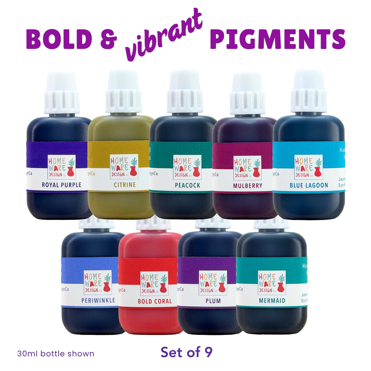 BOLD & VIBRANT  Colour Pigments