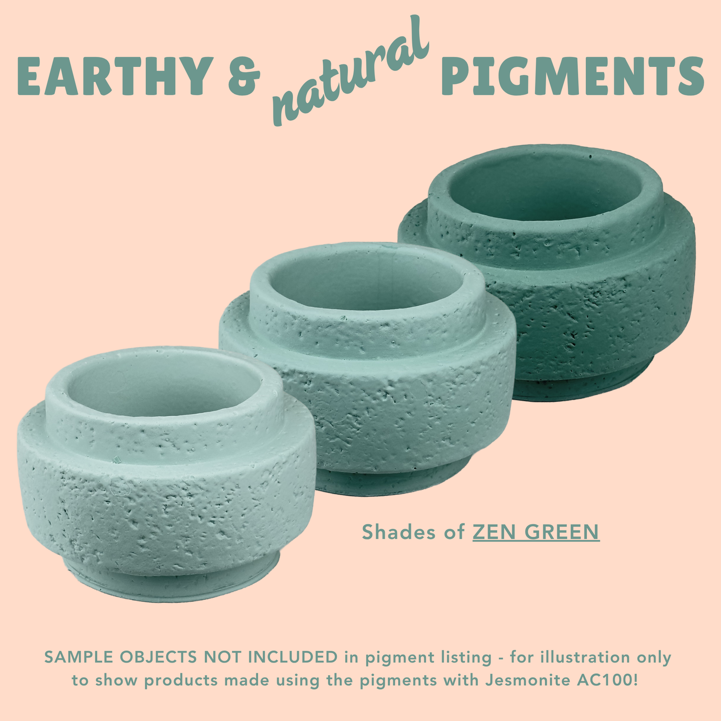 EARTHY & NATURAL  Colour Pigments