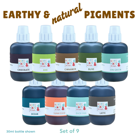 EARTHY & NATURAL  Colour Pigments