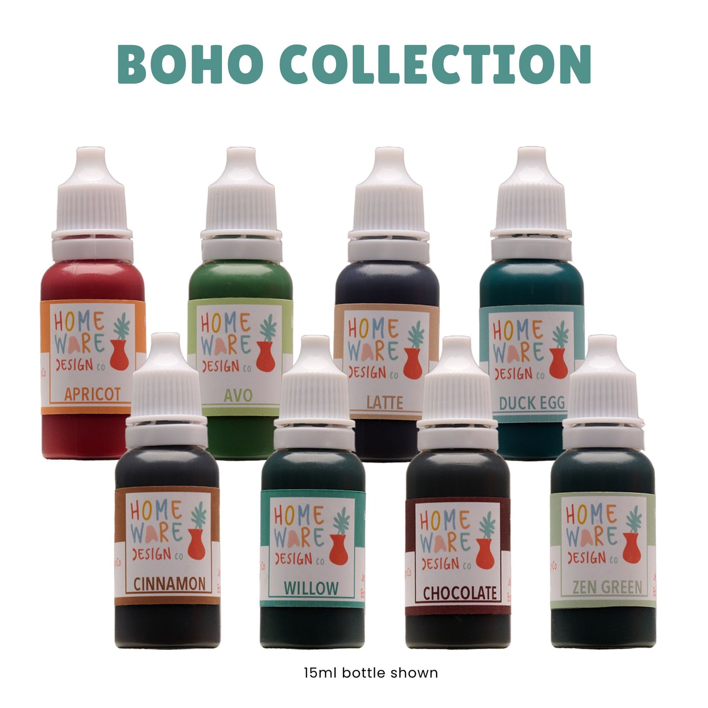 BOHO COLLECTION - Earthy Colour Pigments