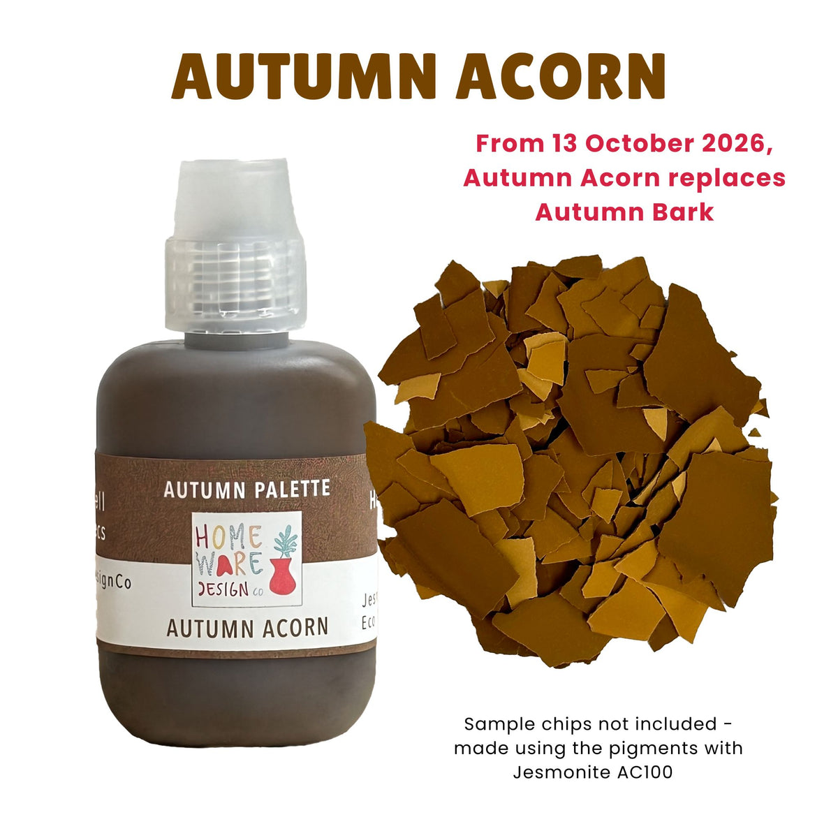 AUTUMN PALETTE - Warm Colour Pigments