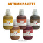 AUTUMN PALETTE - Warm Colour Pigments