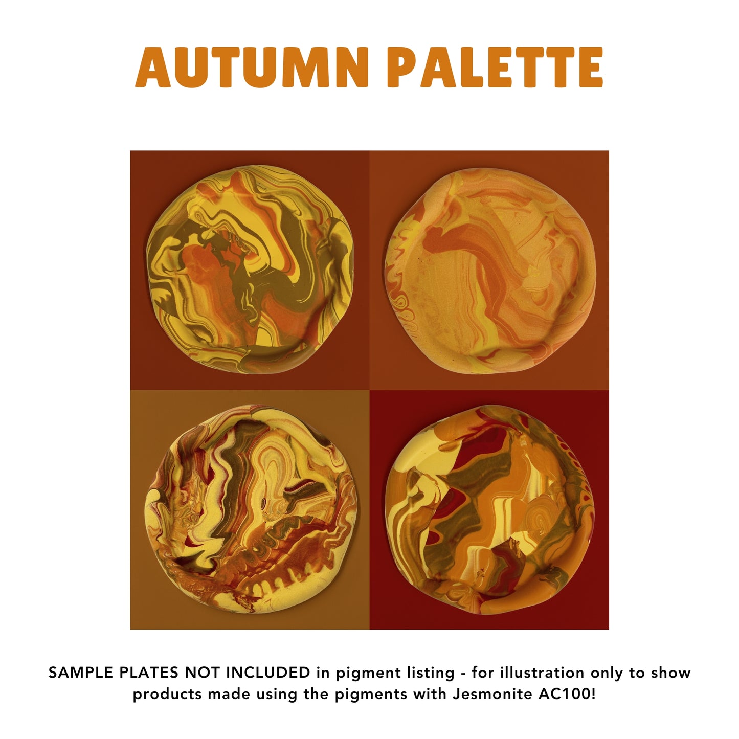 AUTUMN PALETTE - Warm Colour Pigments