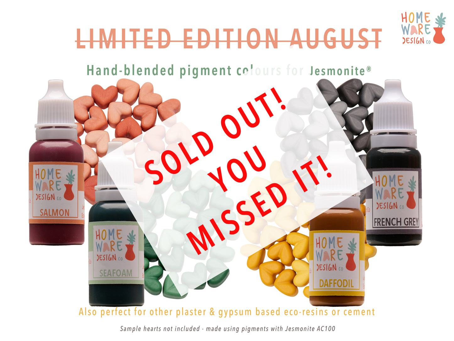 LIMITED EDITION ~ Colour Pigments - September Drop